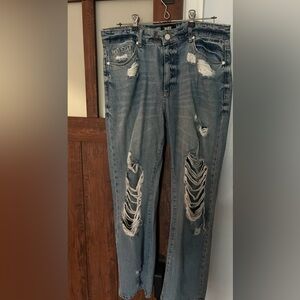 Woman’s Paige jeans.